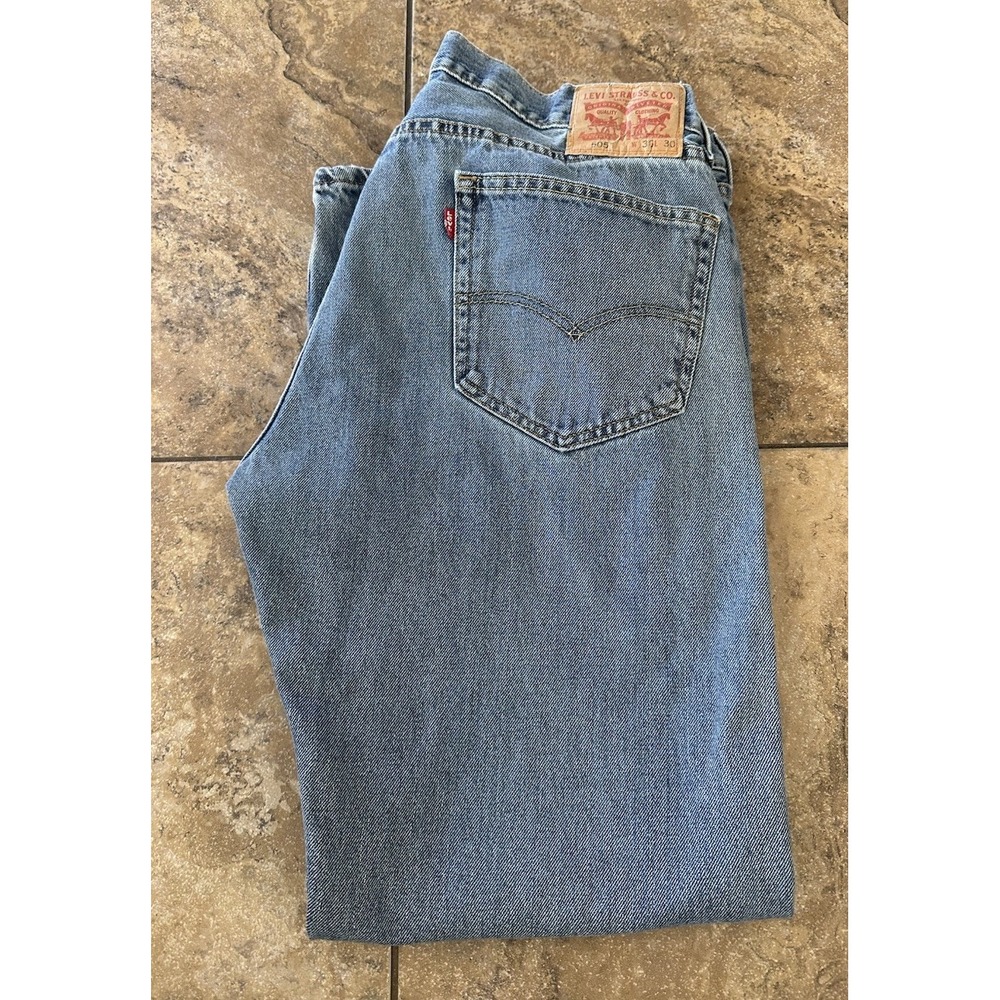 Levi's Men's 505 Jeans, Regular Fit, Size 36x30, 100% Cotton Fit 36X29